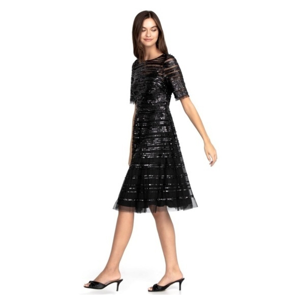 NEW JOHNNY WAS Sequin A-Line Dress 6